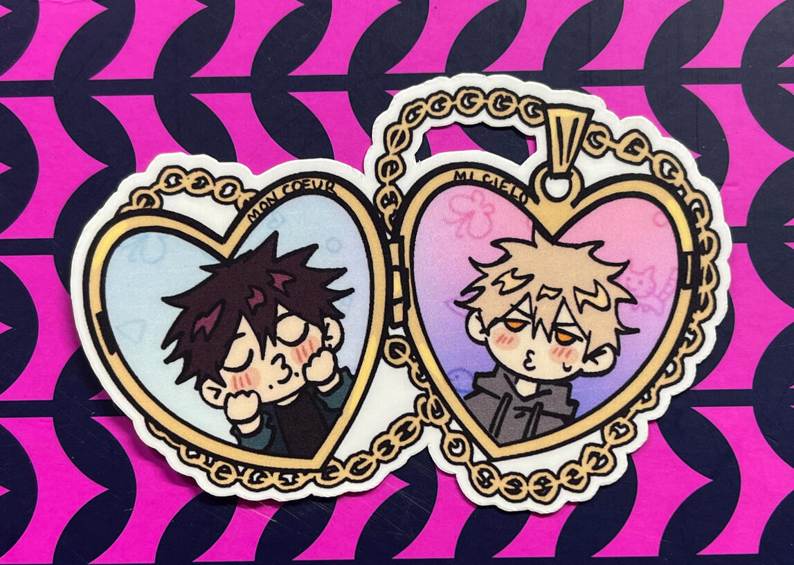 Heart Locket Ocandy Sticker